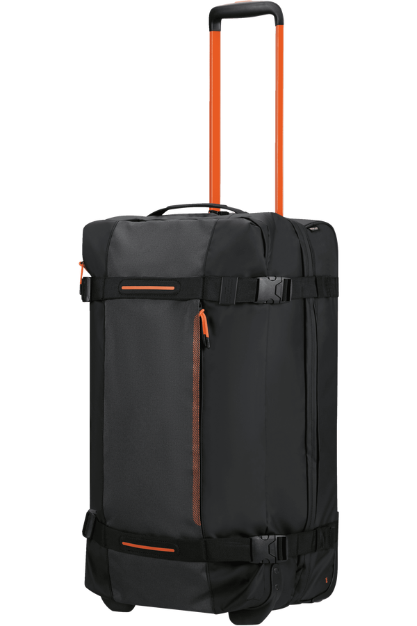 American Tourister Urban Track Duffle with Wheels Lmtd M  Noir/Orange