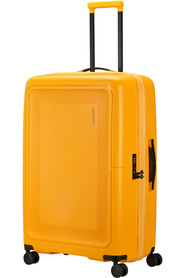 American Tourister DashPop Spinner Expandable TSA 77cm Jaune or