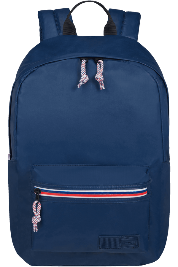 American Tourister Upbeat Pro Backpack Zip Coated  Marine