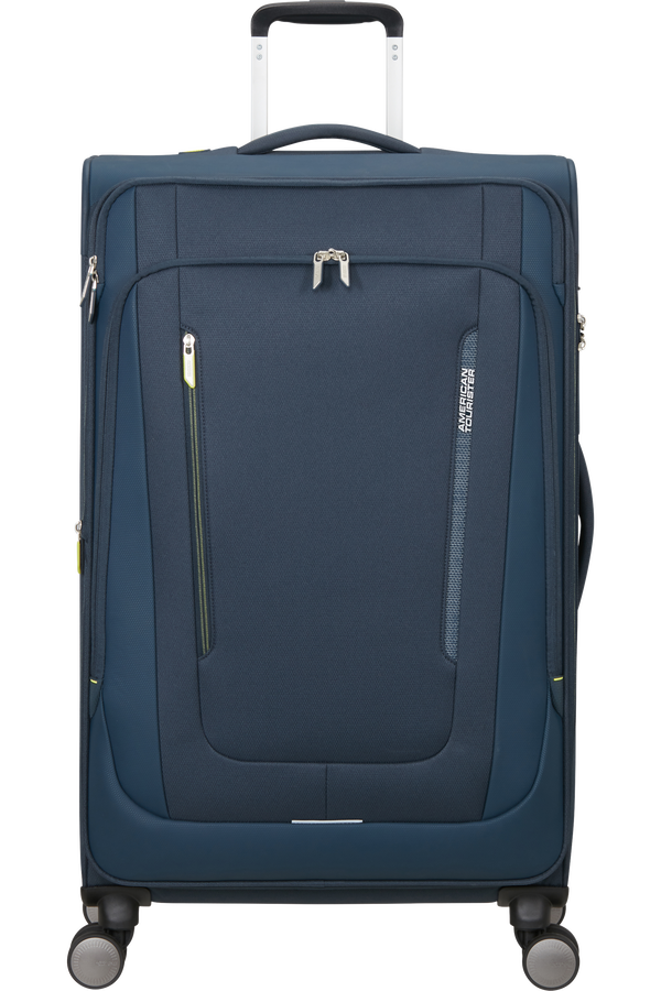 American Tourister Wanderlite Spinner EXP TSA L  Dark Navy