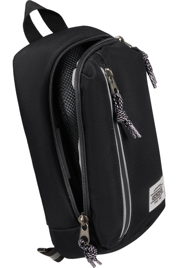 American Tourister Brightup Sling Bag Zip  Noir