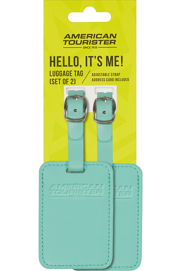 American Tourister American Tourist. Ta Luggage Tag X2  Jelly Mint