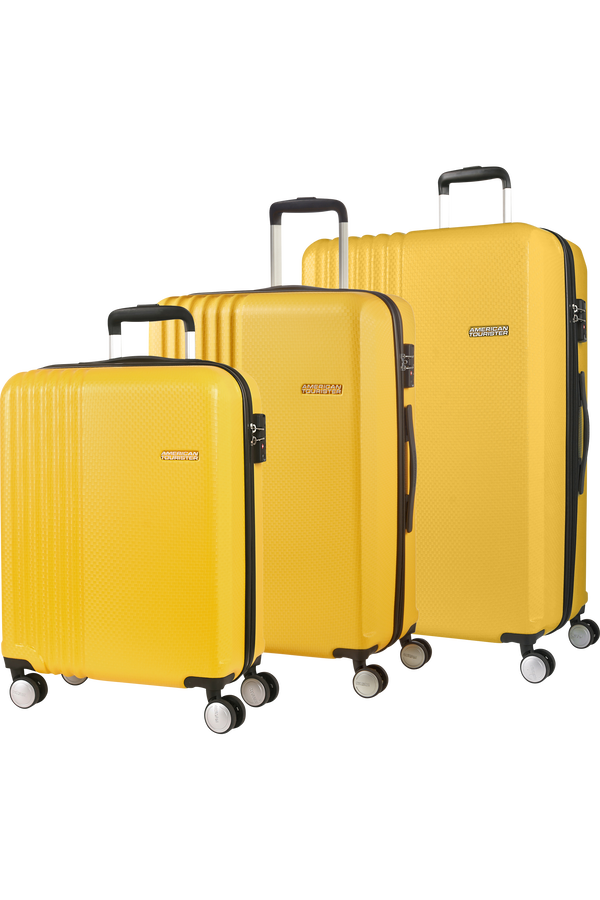American Tourister Beachrider 3 Pc Set A  Gelb