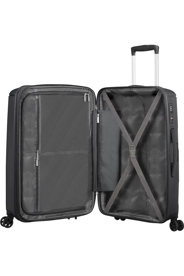 American Tourister Sunside Spinner Expandable 68cm  Schwarz