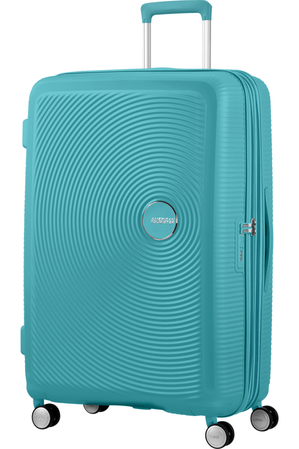 American Tourister Soundbox Spinner Expandable 77cm  Turquoise Tonic