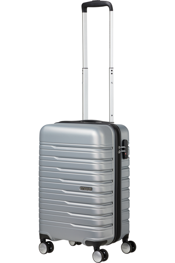 American Tourister Flashline SPIN. 55/20 LENGTH 35 CM  Sky Silver