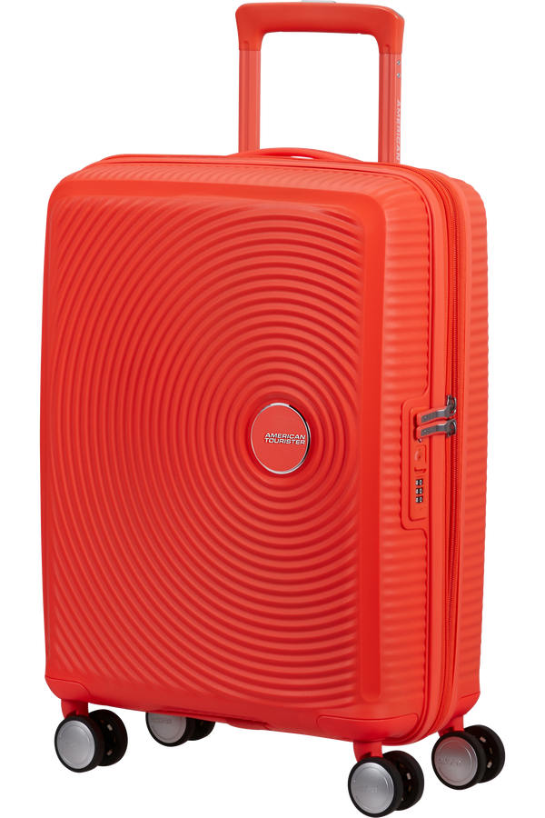 American Tourister SoundBox Spinner TSA Expandable 55cm  Neon Orange