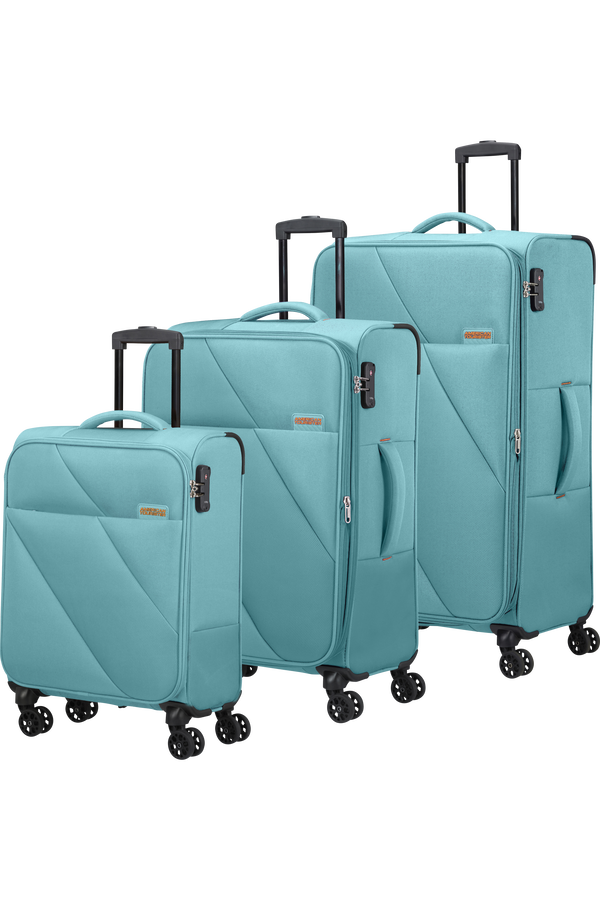 American Tourister Sun Break 3 PC SET A  Blau