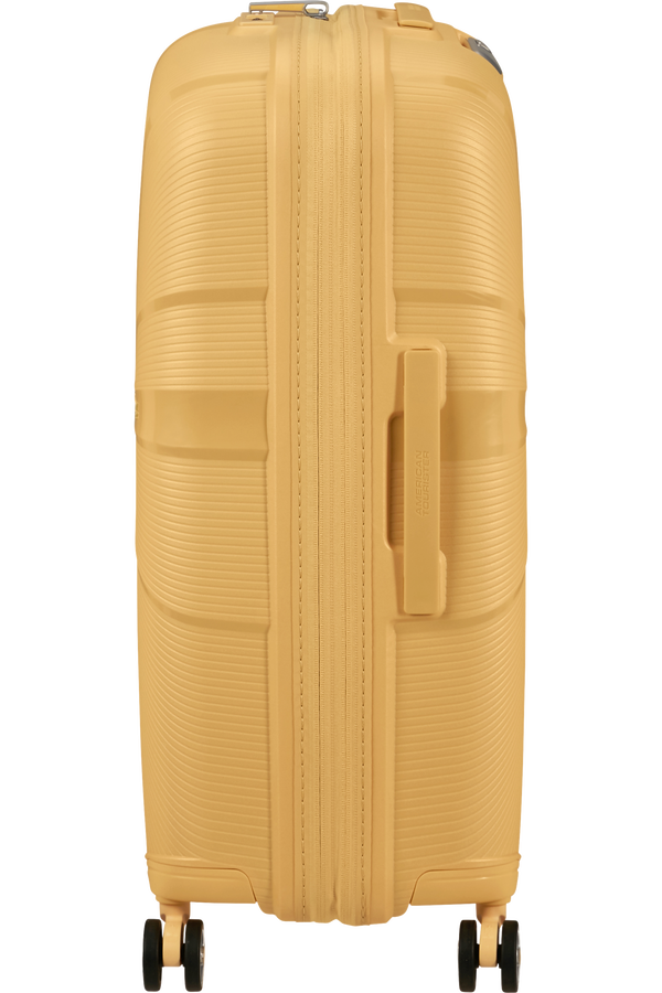 American Tourister StarVibe Spinner Expandable TSA 67cm  Metallic Banana