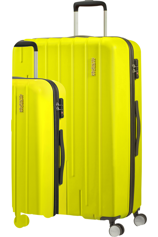American Tourister Skynex 3 PC Set A  Vert Citron