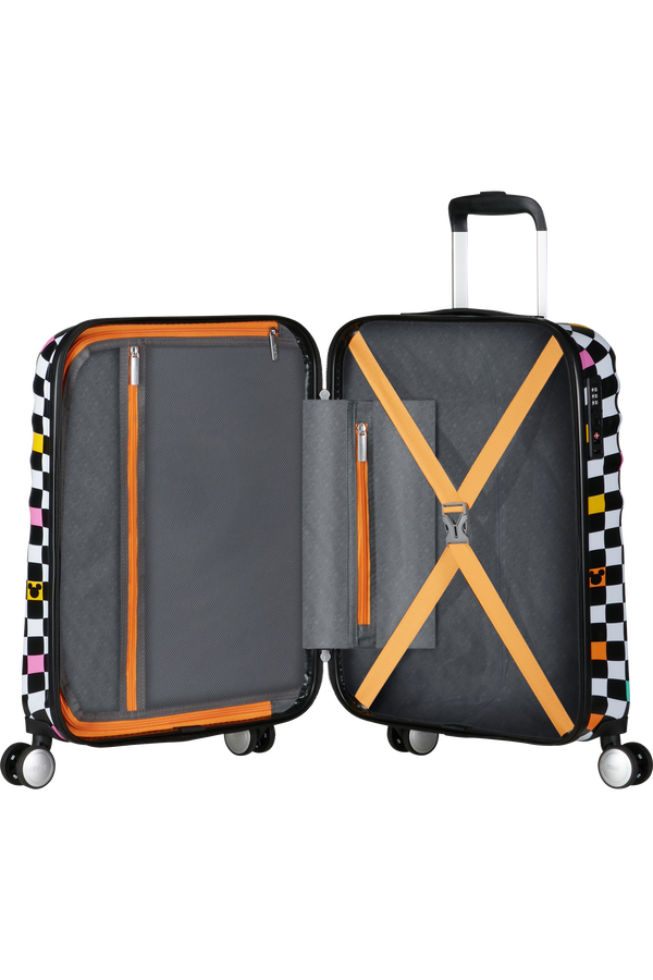 American Tourister Disney Wavebreaker Spinner TSA Disney Fl 55cm  Mickey Check