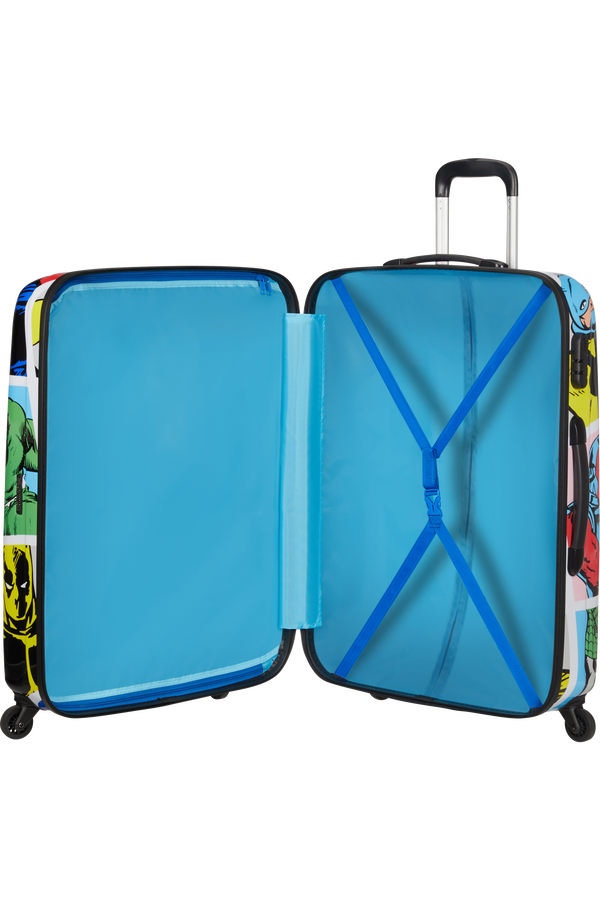 American Tourister Marvel Legends Spinner Alfatwist 75cm  Marvel Pop Art