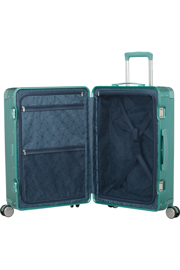 American Tourister Soundbox Alu Spinner TSA 68cm  Dusty Turquoise