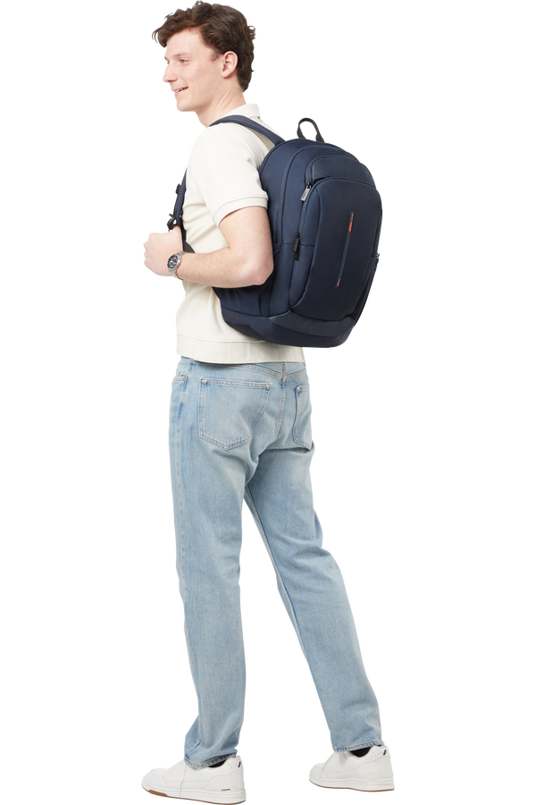 American Tourister Urban Groove UG26 Laptop Backpack 17.3'  Bleu marine fonc&eacute;