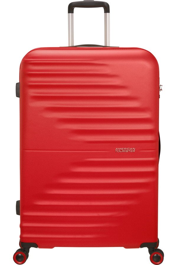 American Tourister Wavetwister Spinner TSA 77cm  Vivid Red