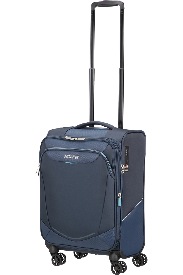 American Tourister SummerRide Spinner Expandable TSA 55cm L35  Marine