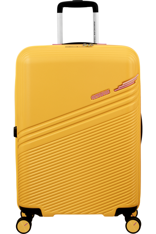 American Tourister Triple Trace Spinner TSA Expandable 67cm  Lemondrop/Pink