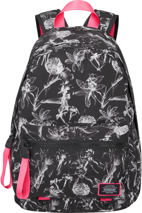 American Tourister Urban Groove Lifestyle Backpack 6  Flowers Black