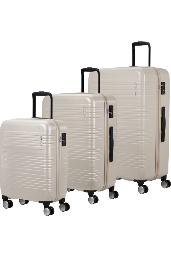 American Tourister Summerville 3 PC SET A  Cream