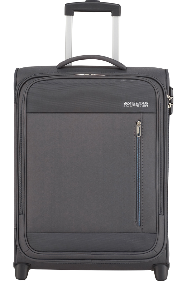 American Tourister Heat Wave Upright 55cm  Charcoal Grey