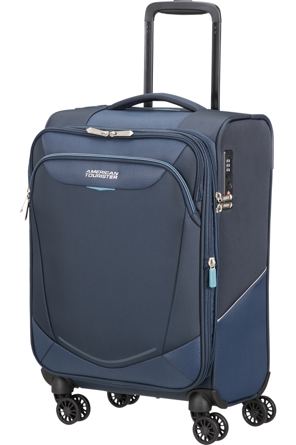 American Tourister SummerRide Spinner Expandable TSA 55cm L35  Marine