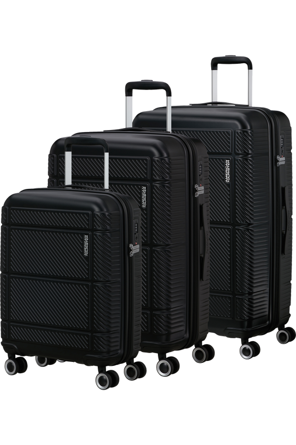 American Tourister Speedplay 3 PC Set A  Schwarz