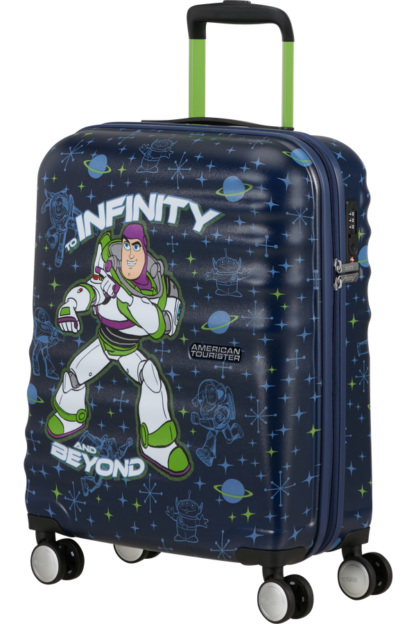 Disney Wavebreaker 55cm Bagage cabine | American Tourister Disney Wavebreaker Spinner TSA Disney Fl 55cm  Buzz Lightyear