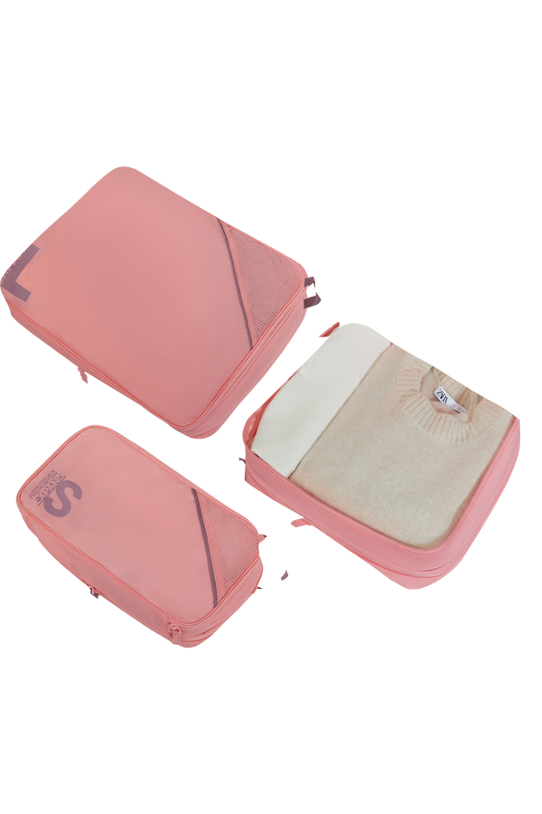 Packing Cubes Set de 3 organisateurs de bagages