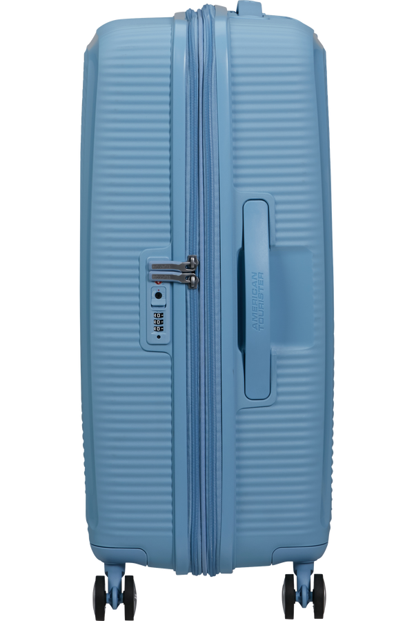 American Tourister SoundBox Spinner TSA Expandable 67cm  Sea Shimmer