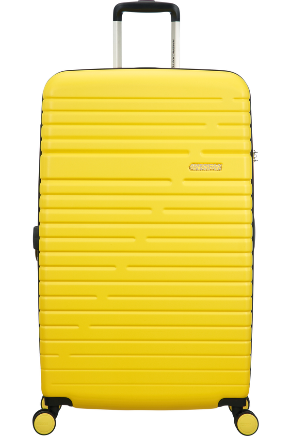 American Tourister Aero Racer Spinner Expandable 79cm  Lemon Yellow