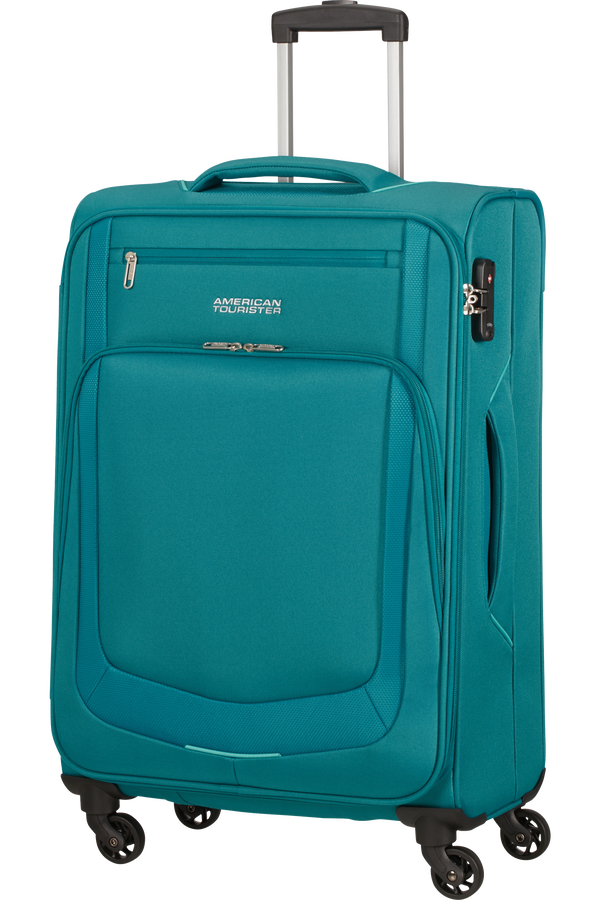 American Tourister Summer Session Spinner TSA M  Blue/Light Blue
