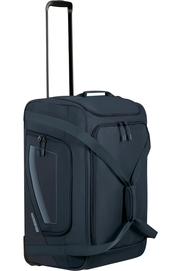 American Tourister City Racer Duffle with Wheels M  Navy