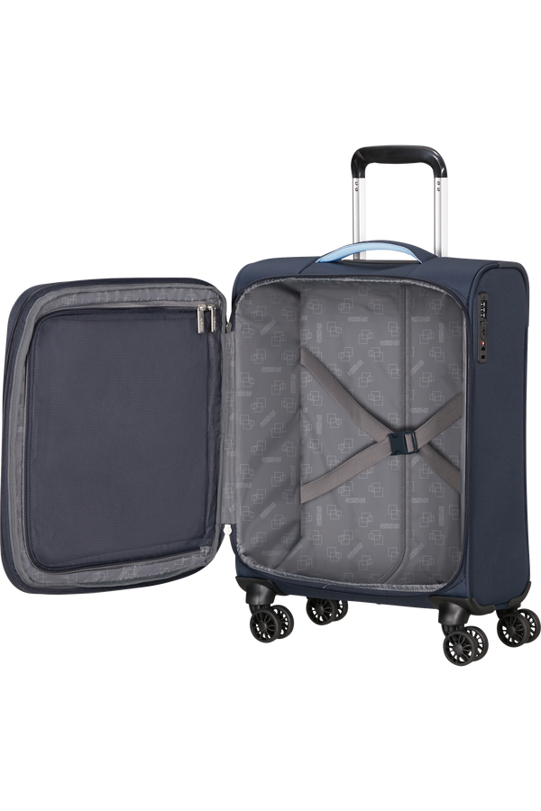 American Tourister Cloudrider Spinner EXP TSA S  Sky Navy