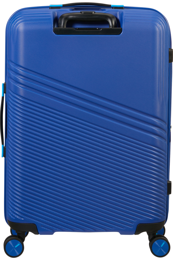 American Tourister Triple Trace Spinner TSA Expandable 67cm  Bleu marine/Bleu