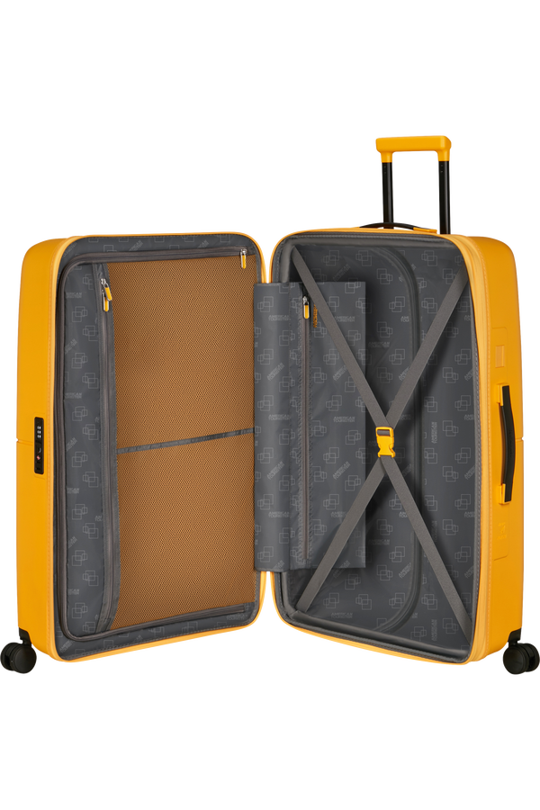 American Tourister DashPop Spinner Expandable TSA 77cm Jaune or