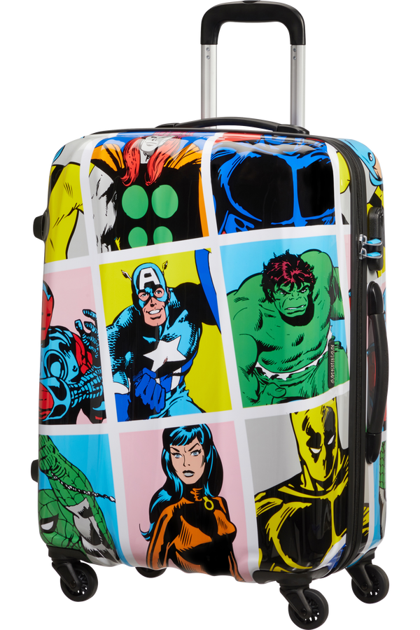 American Tourister Marvel Legends Spinner Alfatwist 65cm  Marvel Pop Art