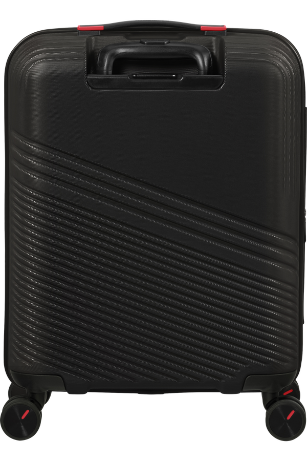 American Tourister Triple Trace Spinner TSA Expandable 55cm  Noir/Rouge