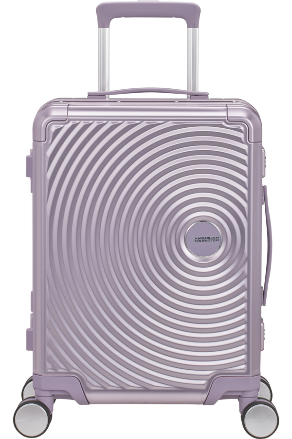 American Tourister Soundbox Alu Spinner TSA 55cm  Stormy Lilac