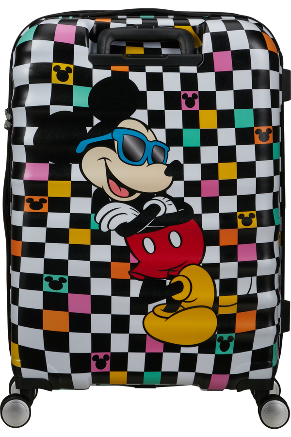 American Tourister Disney Wavebreaker Spinner TSA Disney Fl 67cm  Mickey Check