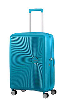 American Tourister Soundbox Spinner erweiterbar 67cm Summer Blue