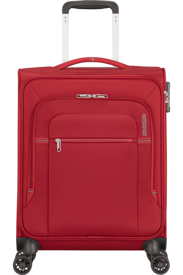 American Tourister Crosstrack Spinner 55cm  Red/Grey