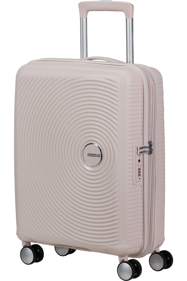 American Tourister SoundBox Spinner TSA Expandable 55cm  Beach Shimmer