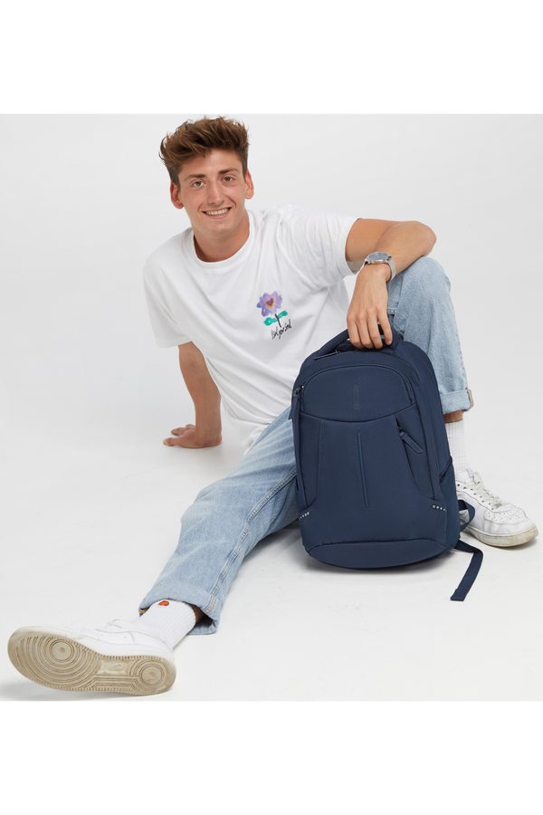 American Tourister Urban Groove Ug14 Lapt. Bp 15.6' Uni  Bleu marine foncé