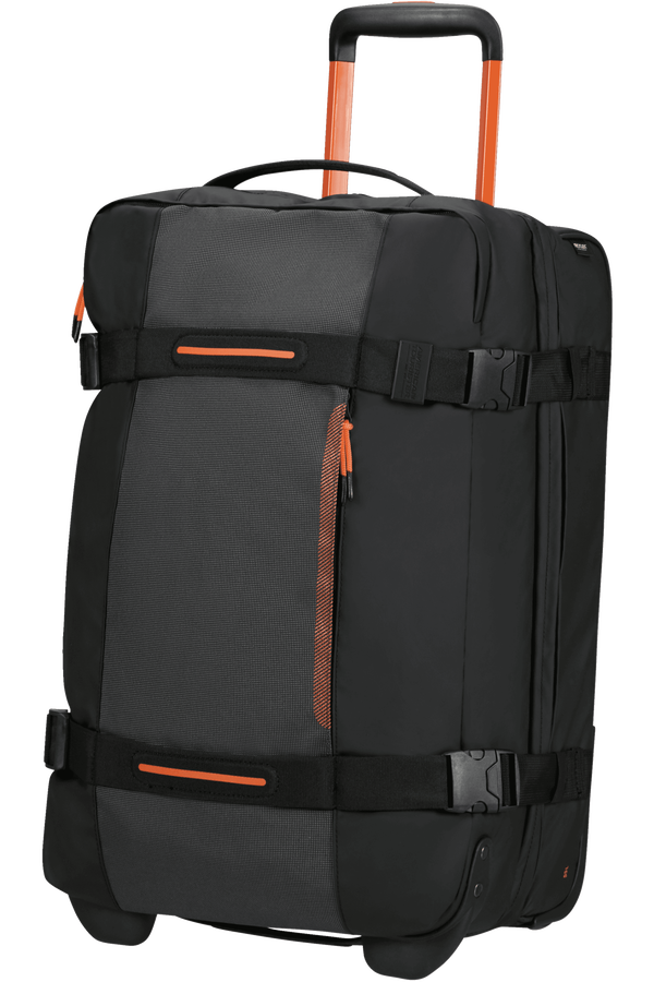 American Tourister Urban Track Duffle with Wheels Lmtd S  Noir/Orange