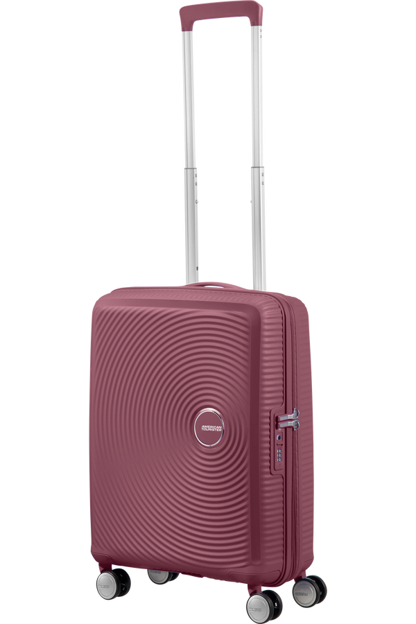 American Tourister Soundbox Spinner TSA Expandable 55cm  Dark Burgundy