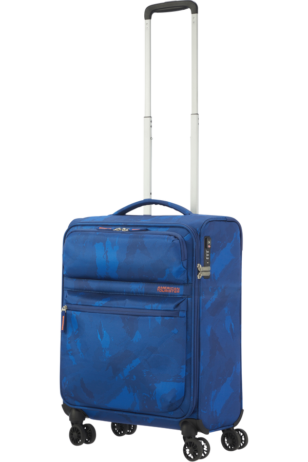 American Tourister Matchup Spinner Print TSA 55cm  Camo Blue