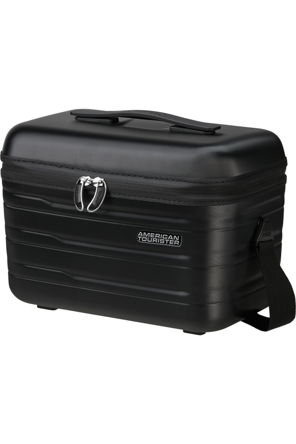 American Tourister Flashline Beauty Case  Shadow Black