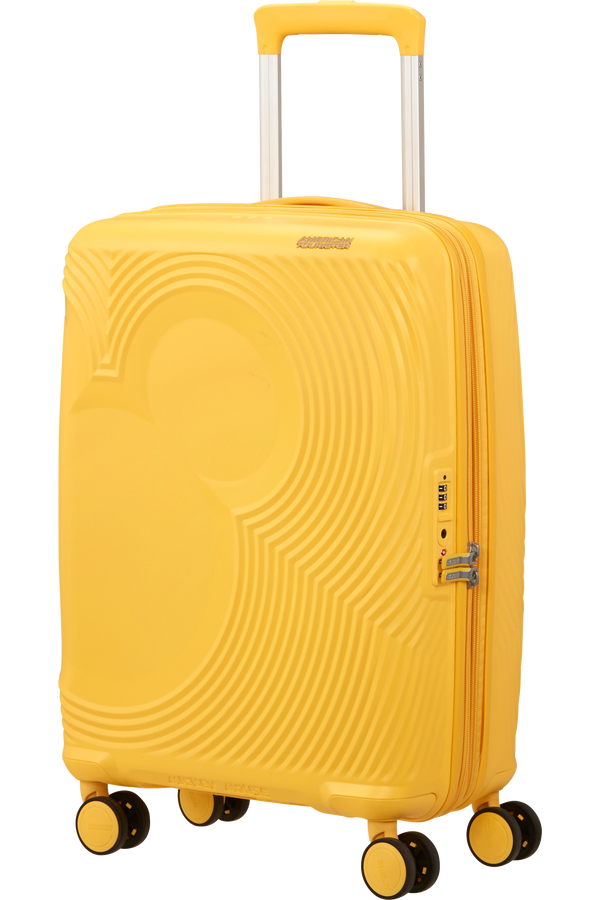 American Tourister Mickey Magic Sinner 55/20 EXP TSA  Mickey Flower Yellow
