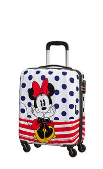 American Tourister Disney Legends Spinner 55cm  Minnie Blue Dots