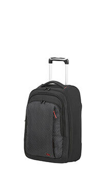 American Tourister Fast Route Laptop Backpack with Wheels Core 15.6'  Schwarz